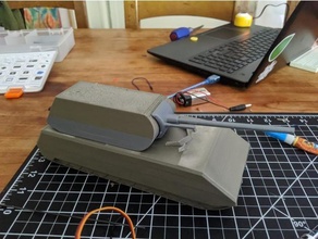 arduino controlada maus tanque ww2 alemão 3d print model - Mito3D