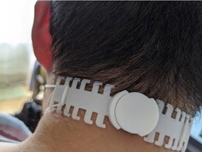 3d imprimé aimant oreille épargnants pièces remix serrer clips couvrant tissu visage masque Filti titulaires 3d print model - Mito3D