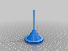 stapelbar Maler Pyramide Kegel Abstand Farbe beflecken Stand unterstützt 3d print model - Mito3D