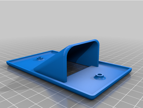 kablo geçmek duvar tabaklar tek çift üçlü çete kutuları giriş satış noktaları 3d print model - Mito3D