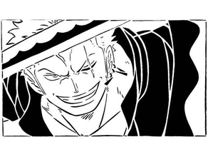 Zoro şablon 3 anime ödül avcı manga parça tek korsan Roronoa Zorro samuray Saman şapka korsanlar kılıç ustası tuhaf Zolo 3d print model - Mito3D
