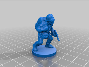 rebel saboteur - imperial assault board game figure miniature star wars 3d print model - Mito3D
