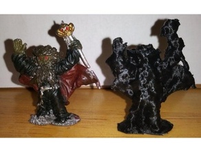 kopya el bombası sihirbaz 2001g minyatür Zindanlar ejderhalar heykelcik 3d print model - Mito3D