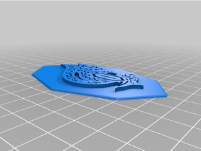finale fantasia cristallo cronache inchiodato emblema 3d print model - Mito3D