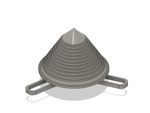 universel horizontal bobine titulaire soutien spouleur 3d print model - Mito3D