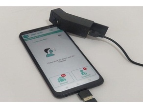 kontaktlos Clever Thermometer Arduino Android sparen Teilen Bilder covid19 Mobilethermometer Temperatur 3d print model - Mito3D