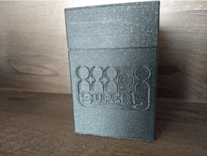 super 5 card box 3d print model - Mito3D