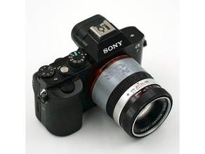 topcon uv topcor lente Sony a7ii series corpo adattatore montare fe 3d print model - Mito3D