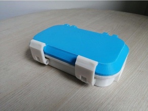 water resistant case v2 box storage waterproof 3d print model - Mito3D
