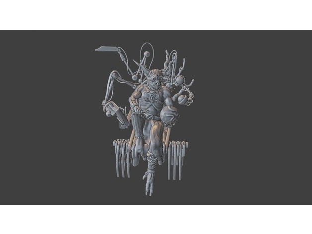zakolt elder dnd miniature figure openfoliage scifi tabletop gaming wargaming 3D print model - Mito3D