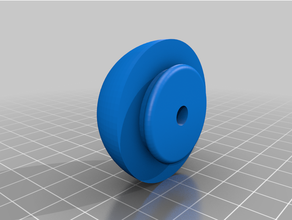 peugeot 205 bumper rubber 3d print model - Mito3D