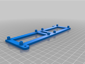 jboard monta dual single distro diff 3d print model - Mito3D