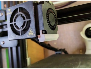 Ender 3 Profi Kühlung Leitung Realität Drucker Ventilator 3d print model - Mito3D