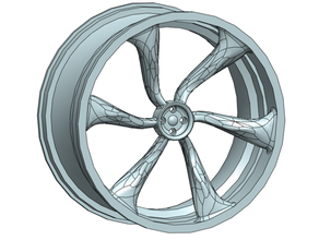 whell rim concept 2 jante voiture vehicle vehicles wheel 3d print model - Mito3D