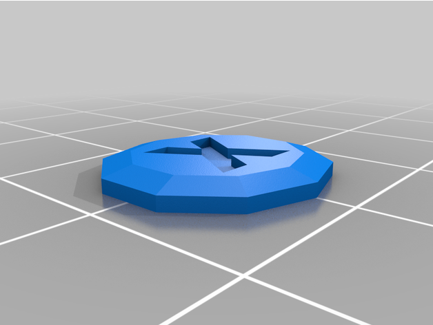 xp Token 3D print model - Mito3D
