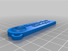 mercedes coupe keychain benz 3d print model - Mito3D