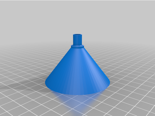 funnel small essential oils bottles oil kitchen utensils science 3D print model - Mito3D