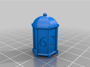 lantern dice - attack & defence suitable bloodfields die 3d print model - Mito3D