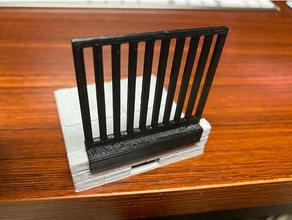 true tiles compatible prison bars 3d print model - Mito3D