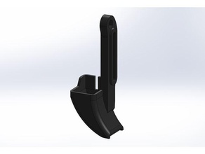 low-profile 5015 blower fan duct klemco mount attachment 3d print model - Mito3D