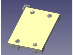 sainsmart 3018-pro cnc sacrificial plate ver 20 7cmx10cm pcb boards other square machine holder 3d print model - Mito3D