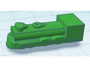 laiton train barge Lancashire Birmingham jeu plateau Composants planche Jeu jeton 3d print model - Mito3D