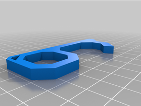 korona poker anahtarlık araç dokunma koronavirüs parmak 3d print model - Mito3D