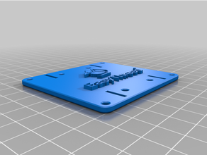 easythreed axe panneau x1 x2 3d print model - Mito3D