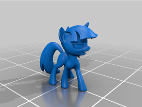crepúsculo brillar mlp mlpfim pequeño Pony princesa 3d print model - Mito3D