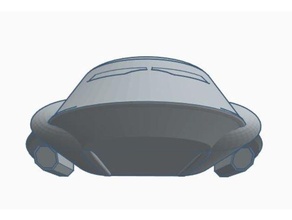 futuro vehículo iii volador Embarcacion sci fi Ciencias ficción ciencia astronave nave estelar 3d print model - Mito3D