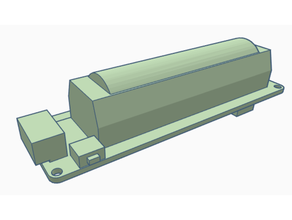 wemos 18650 batteria scudo 3d print model - Mito3D