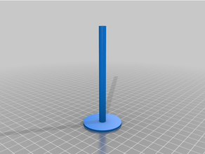 Säule Base Balance Vogel Pole 3d print model - Mito3D