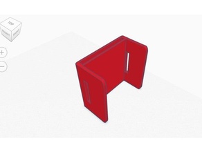 dji fpv kayış Ethix v2 pil Kulp destek caddx manzara 3d print model - Mito3D