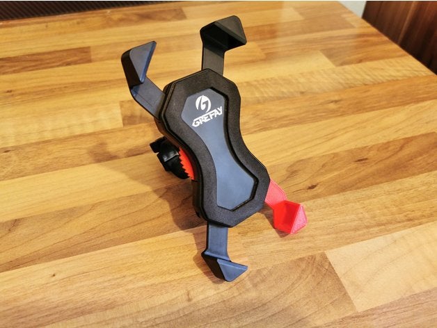 replacement arm grefay pb03 icefox fylina smartphone mount bar bicycle bike gerfay handlebar holder 3D print model - Mito3D