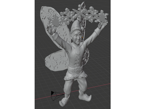 Frost Sprite Zaubernden familiär Dungeons Drachen 3d print model - Mito3D