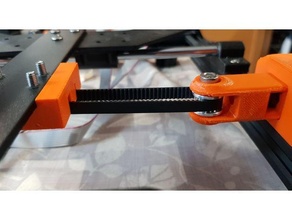 anet a8 axis belt mount upgrade 3d print model - Mito3D
