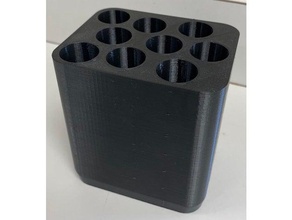 centrífugo Cubeta insertar 15 vaso tubos 3d print model - Mito3D