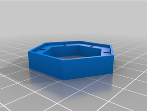 maghex base piastrelle gloomhaven 3d print model - Mito3D