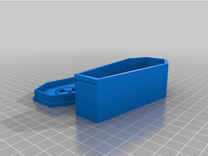 coffin storage box lid container mini small 3d print model - Mito3D