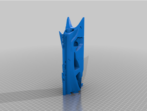 thorn shell 3 4 joined 3d print model - Mito3D