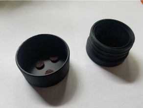 dji Osmo + ilham vermek lens filtre Kulp destek 1 osmo durum kılıf 3d print model - Mito3D