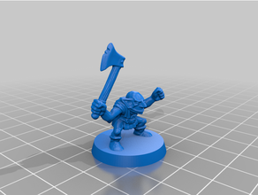 kahraman goblinler tamir edilmiş cin canavar eski çekiç Warhammer 3d print model - Mito3D