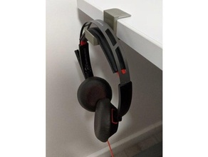 kopfh rerhalter headphone holder 3d print model - Mito3D
