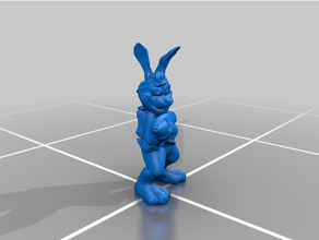 jazz jackrabbit alien impulse rc rabbit video game character 3d print model - Mito3D