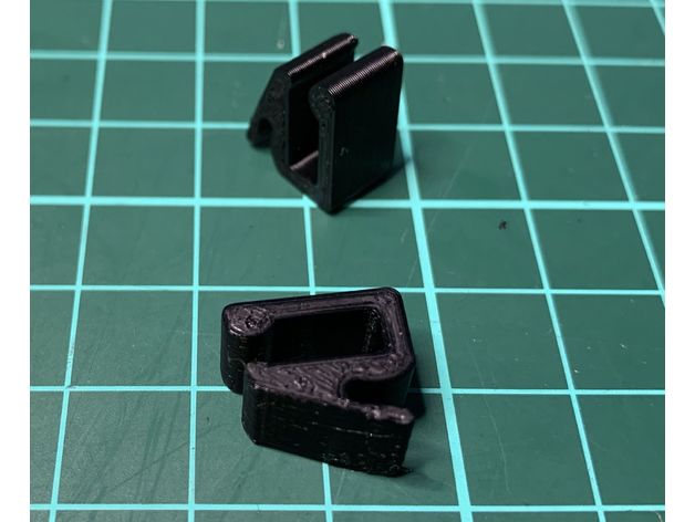 carré filament agrafe 2 3D print model - Mito3D