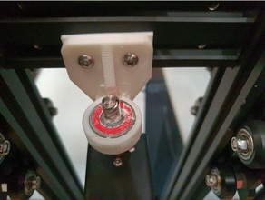 ender 6 z-axis holder bearing skatebearing creality 3d print model - Mito3D