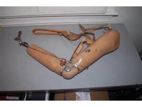 sujetadores niop verter proth estándar principal desmañado ou droite nable openbionics protésico brazo protesto robótica robotique 3d print model - Mito3D