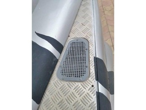 land rover defender wing grill 3d print model - Mito3D