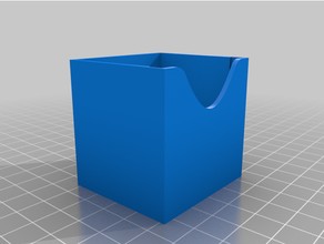 isola Skye giocatore scatola stampato piastrella giochi tavolo gioco organizzatore 3d print model - Mito3D