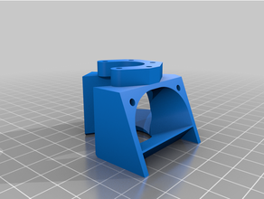 fan duct alfawise delta t1 3d print model - Mito3D